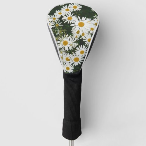 White Oxeye Daisy Moon Daisy Meadow Golf Head Cover