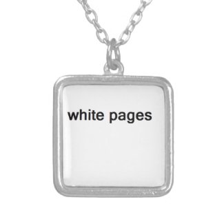 white pages