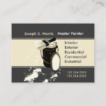 White Painters Painting Services Home Improvement Business Card at Zazzle
