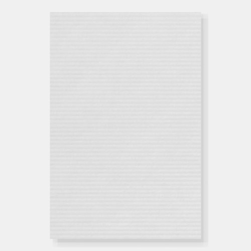 White Paper Decorated Emboss Foam Board