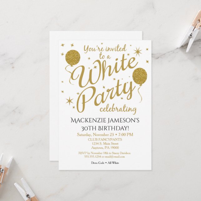 blue dress for baby girl 90s Party Invitation Printables – awdesignsprintables main image 1