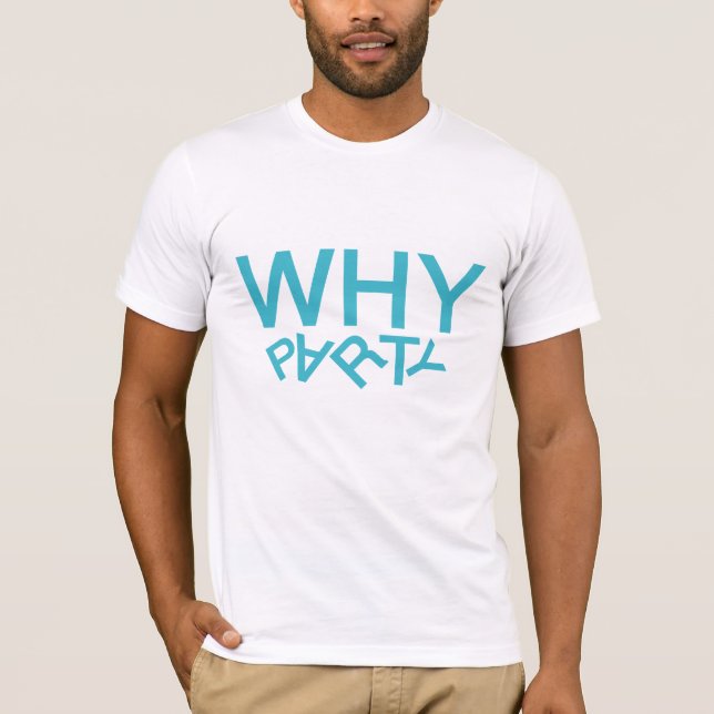 White Party Palm Springs Aqua T-Shirt (Front)