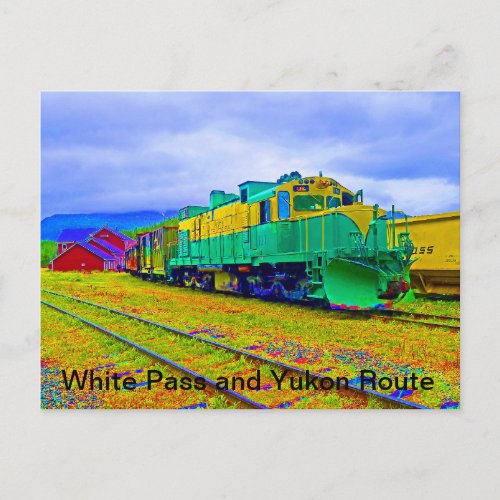 White Pass and Yukon Railway Postcard