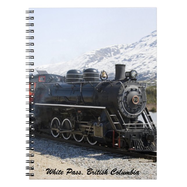 White Pass Train Notebook (Front)