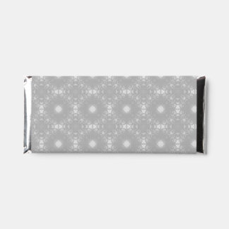 White Patterned Hershey Bar Favors