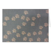 White Pawprints (Front Horizontal)