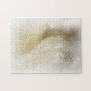 White Peacock Jigsaw Puzzle