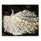 White Peacock Oil Painting Fine Art