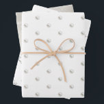 White Pearls Bridal Shower Wrapping Paper Sheets<br><div class="desc">Celebrate the bride-to-be with this elegant black and white bridal shower invitation featuring delicate scalloped edges,  romantic script typography,  and a timeless design. Accented with soft pearl tones and classic handwritten details,  it’s perfect for a chic,  glamorous,  and sophisticated celebration.</div>