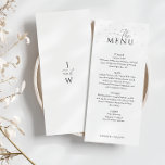 White Pearls Wedding Menu<br><div class="desc">Elevate your reception with the White Pearls Wedding Menu. The elegant pearl images and minimalist typography make this menu a chic and sophisticated addition to your tablescape,  providing your guests with a refined dining experience.</div>