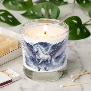 White Pegasus Moonlit Wings Celestial Dream Scented Candle