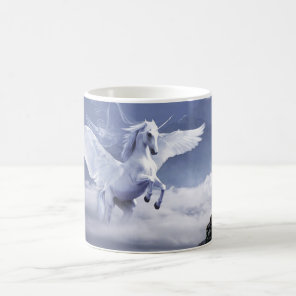 White Pegasus Mystical Coffee Mug