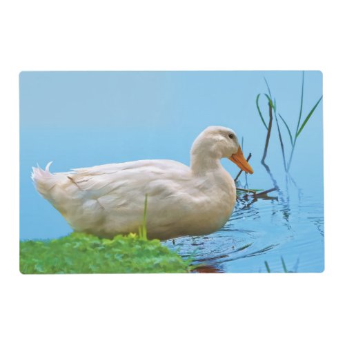 White Pekin Duck Placemat