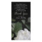 White Peony 1 Sympathy Thank You matching stamp