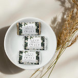 White Peony Floral "Love is Sweet" Wedding Hershey's Miniatures<br><div class="desc">Our White Peony watercolor floral wedding collection features delicately painted watercolor greenery,  green botanical foliage and white and ivory peony flowers. "Love is Sweet" appears in classic lettering with calligraphy script accents. Personalize these sweet favors with your initials and wedding date,  or your choice of custom text.</div>