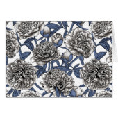 White peony flowers (Front Horizontal)