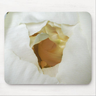 White Peony Mousepad