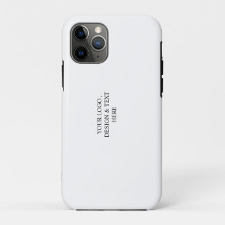 White Personalized – Your Logo & Text Here iPhone 11 Pro Case