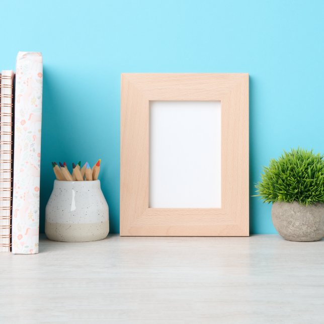 White Personalized – Your Logo & Text Here  Engraved Frames (Front)