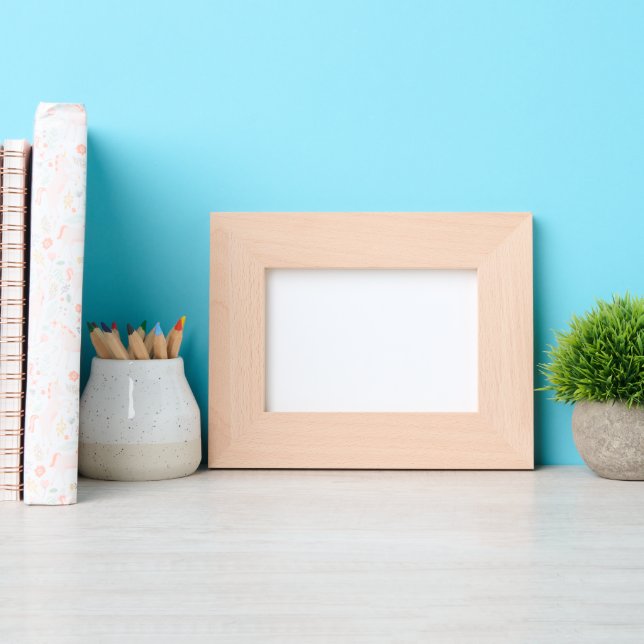 White Personalized – Your Logo & Text Here  Engraved Frames (Front)