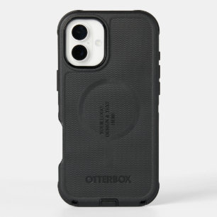 White Personalized – Your Logo & Text Here iPhone 16 Plus Case