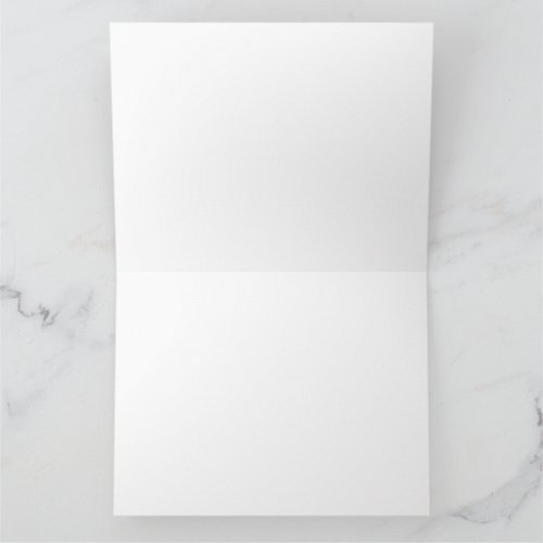 White Personalized – Your Logo & Text Here  Thank You Card