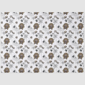 🤍 White Pharaoh Mummy Tissue Paper 🎃👑