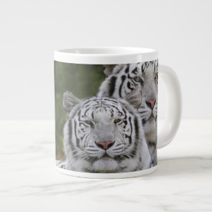 White phase, Bengal Tiger, Tigris Giant Coffee Mug