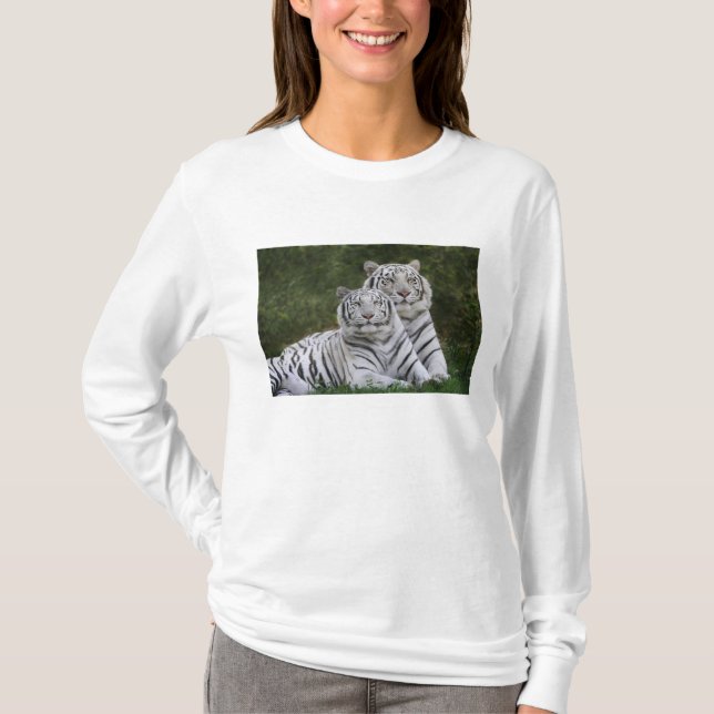 White phase, Bengal Tiger, Tigris T-Shirt (Front)