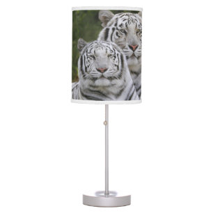 White phase, Bengal Tiger, Tigris Table Lamp