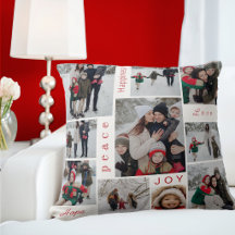 White Photo Collage Christmas