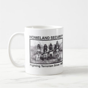 White Photo Indian Homeland Security Coffee Mug