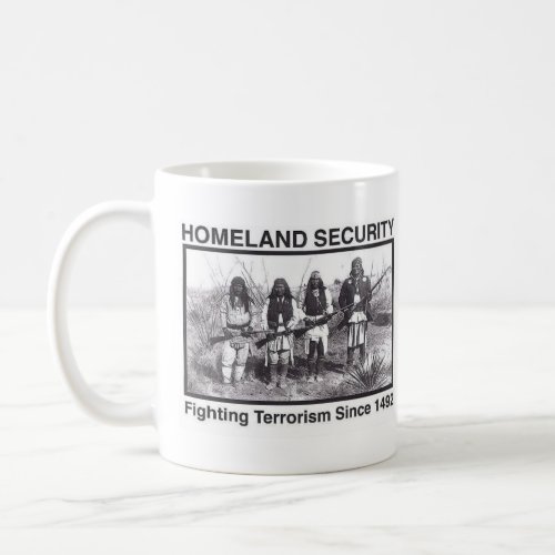 White Photo Indian Homeland Security Coffee Mug