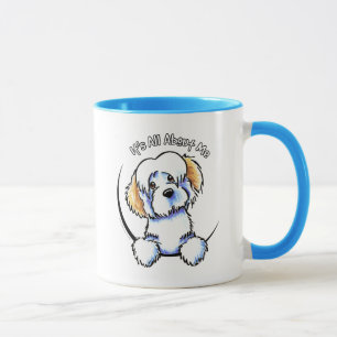 White Piebald Havanese IAAM Mug