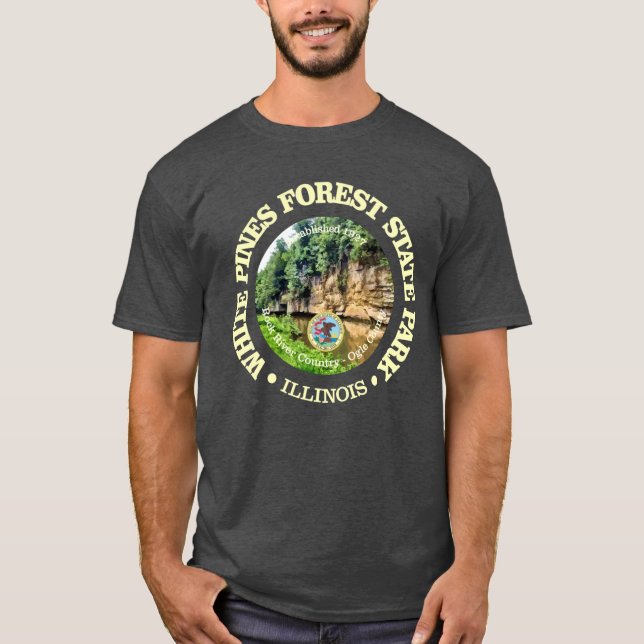 White Pines Forest T-Shirt (Front)
