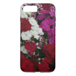 White, Pink and Red Dianthus Floral iPhone 8 Plus/7 Plus Case