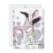 White Pink Bubbles Sweet Sixteen Masquerade Party