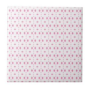 White-pink Ceramic Tile
