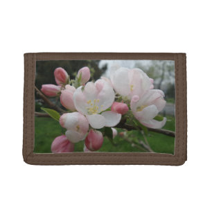 White/Pink Flower Photo Wallet