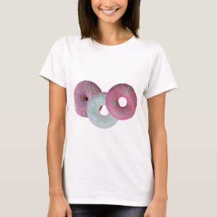 White & pink iced donuts T-Shirt