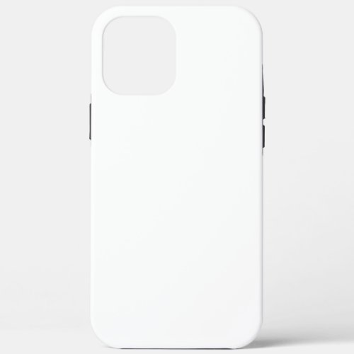 White Plain solid color  Case_Mate iPhone Case