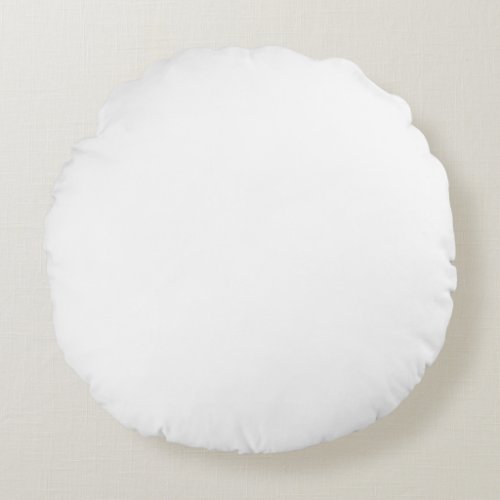 White Plain solid color pillow