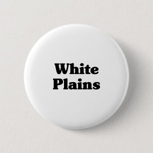 White Plains  Classic t shirts Pinback Button