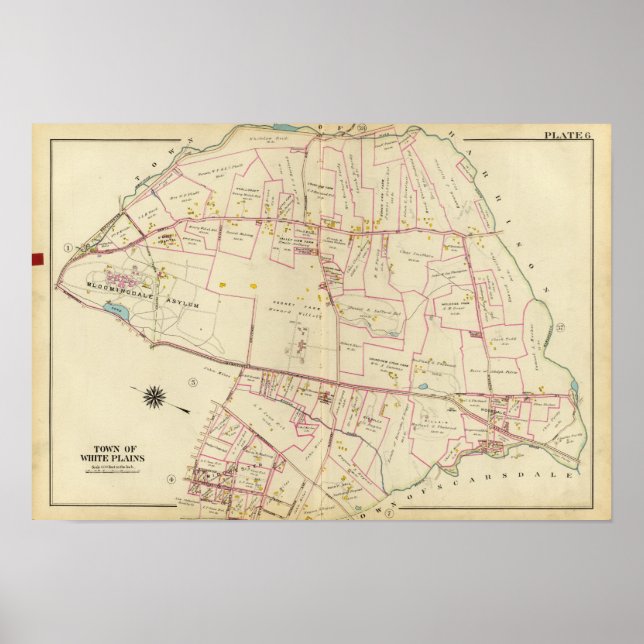 White Plains, New York Poster (Front)