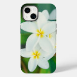 White Plumeria Flower Phone Case