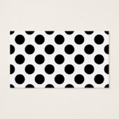 White Polka Dots Om Symbol (Back)