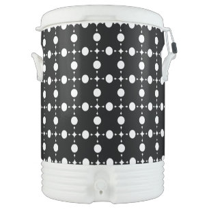White Polka Dots, Polka Dot Pattern, Dots, Dotted Beverage Cooler