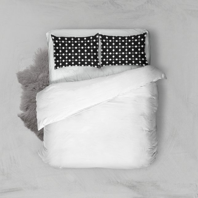 White Polka Dots, Polka Dot Pattern, Dots, Dotted Pillow Case (Creator Uploaded)