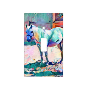 White Pony Switch Plate