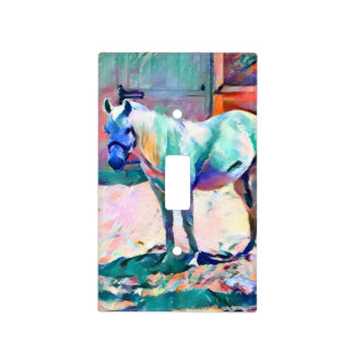 White Pony Switch Plate